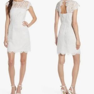 Bb Dakota White Lace Dress